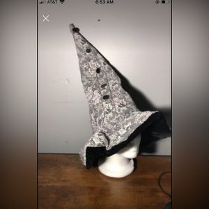 Handmade reversible floppy witches hat. Truly fun and unique